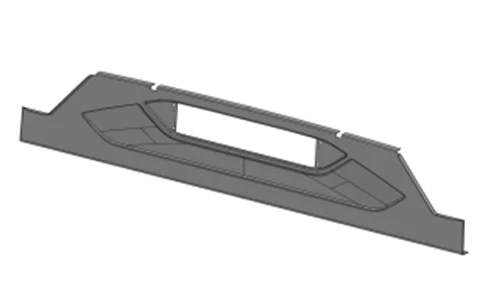 Polyester Fiberglass Route Indicator Cladding 5299230-5206020-50
