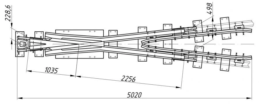 Crosspiece Type R50 Mark 2/9 (Project 2099.00.050)