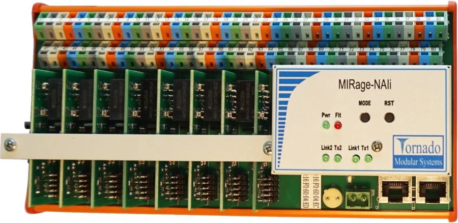 Analog Input Device with 8 Unified Current Signals, Individual Galvanic Isolation (MIRage-NAIi-A)