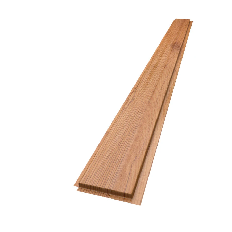 YAR Panel Linear Metal Facade Panel - Medium (190 x 2470mm) Golden Walnut