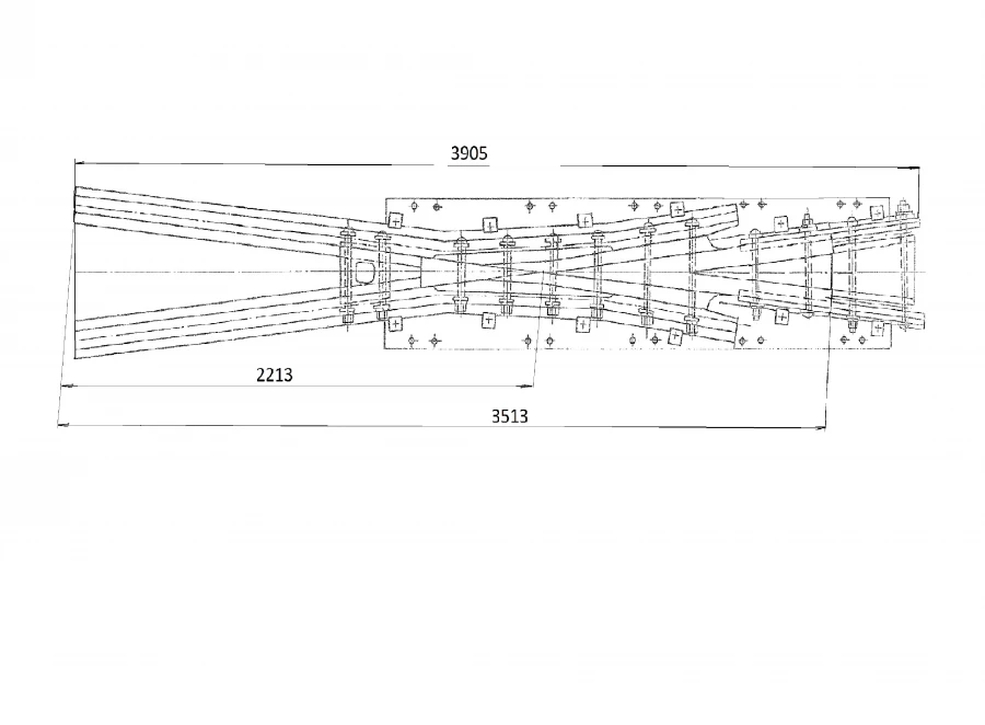 R65 Type Cross Joint Model 2/9 for Project SP 568-01