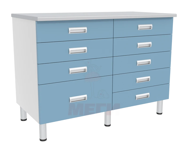 Laboratory Table SL-04-MSK (SL-04-224) with Drawers