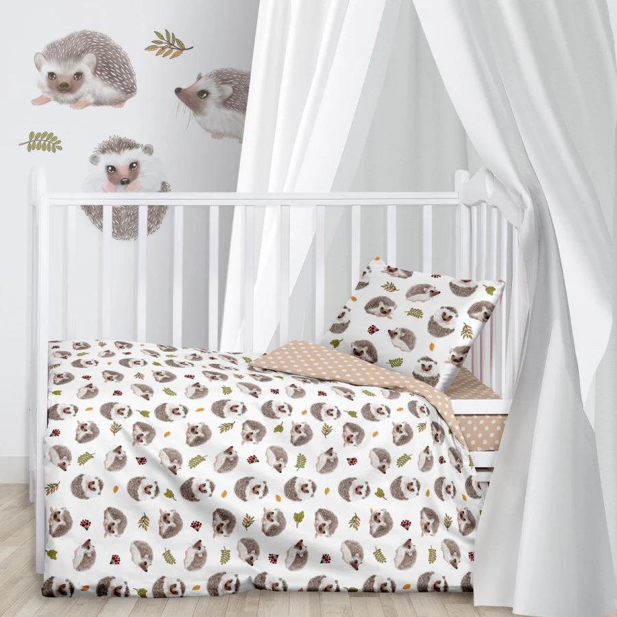 Children's Cotton Bedding Set for Ages 0-14