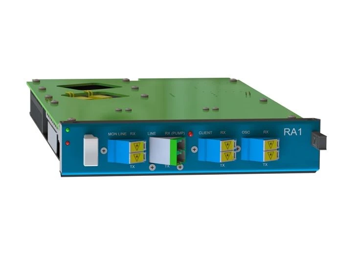 Optical Fiber Amplifier Utilizing Stimulated Raman Scattering RA1-H4