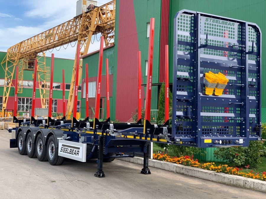 四轴木材运输半挂车 PN-41L