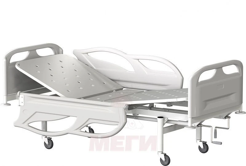Functional Two-Section Medical Bed Kф2-01-МСК (МСК-2102)
