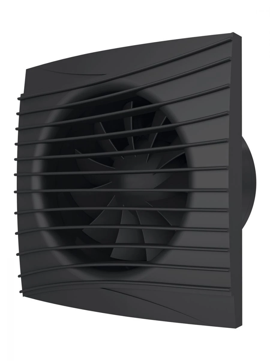 Silent Axial Fan 6C-03 Matt Black