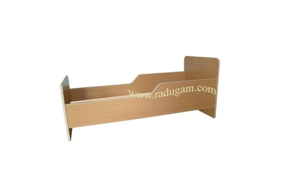 Single Children's Bed with Side Rails, Model: КрДБ 01.01