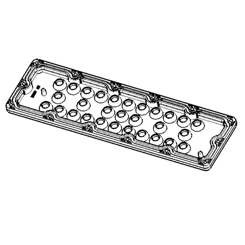 LED Light Lens AMT-HB-236x70-5050(29)-90-PC
