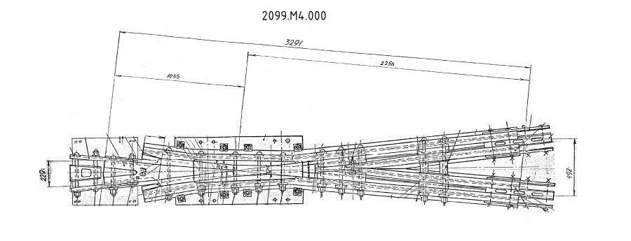 Crosspiece Type P50 Mark 2/9 Project 2099.M4.000