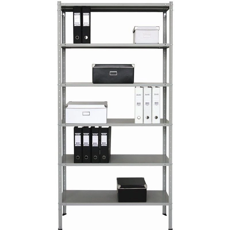 Metal Frame Shelving Unit for Storage and Organization