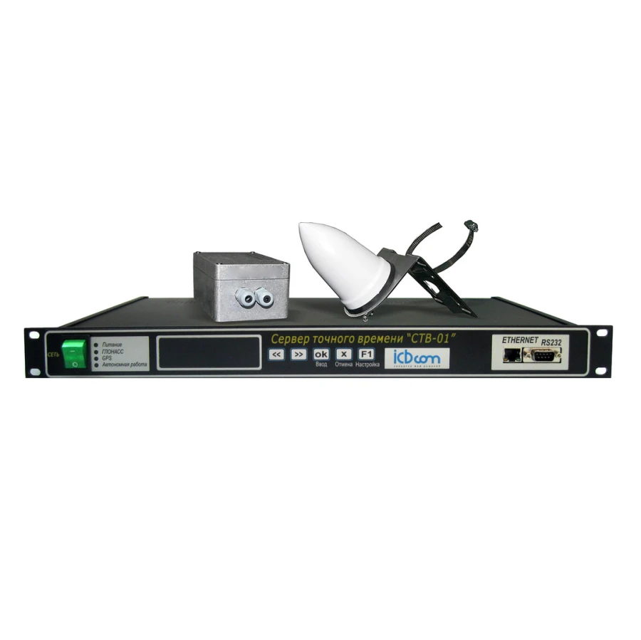 Precision Time Servers STV-01 ASNB.428000.001-01 for 19'' Racks, 1U Height