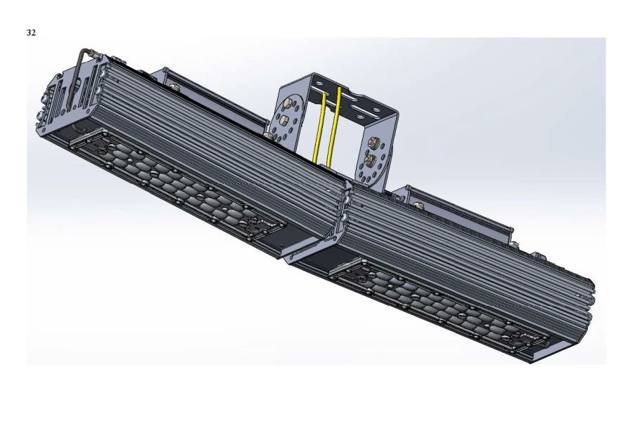 Industrial Design LED Light "MTM IoT" Cube Series 120 - Two Modules