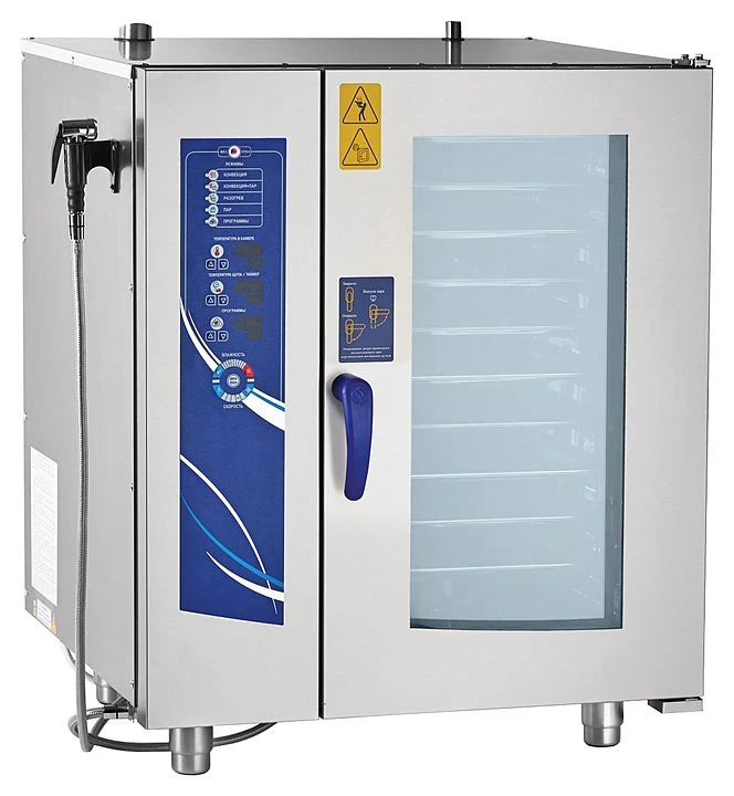 Electric Convection Steamer for Kitchen, Model PKA10-2/1PM2