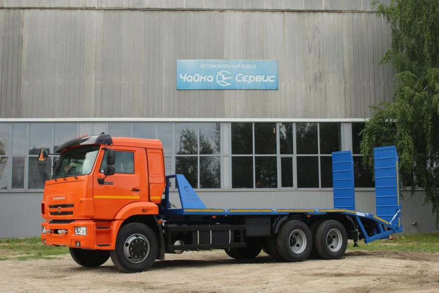 Special Broken Type Platform Tow Truck with Hydraulic Ramp 3784L3