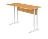 Two-Seat Student Desk for Classroom Use