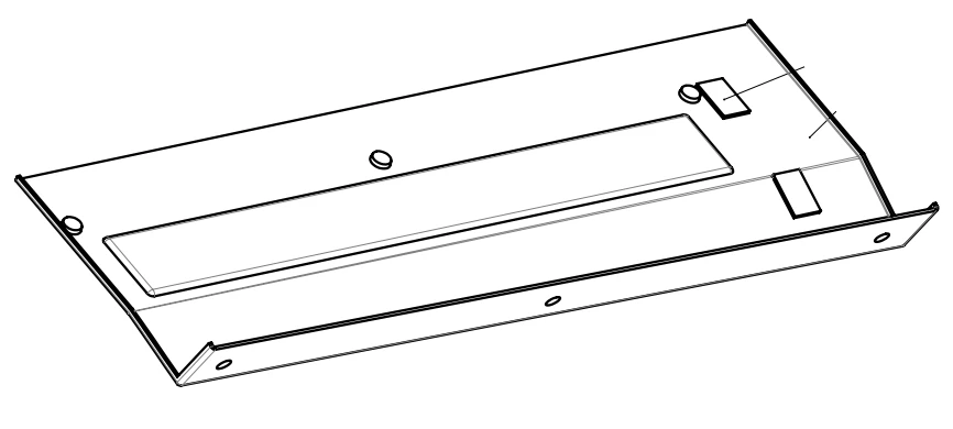 Upper Right Panel S.15M-30.10.020 for Tram Carriage