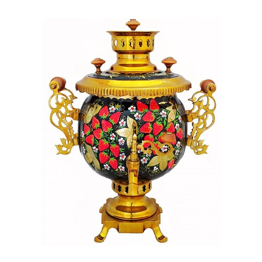 4.5L Decorative Combined Samovar with Artistic Painting