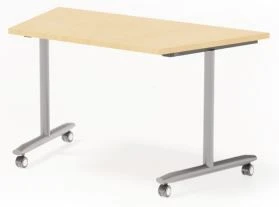 Trapezoidal Folding Table with Drop-Leaf Top, STsOS