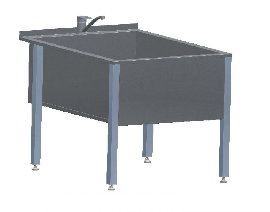 Washing Table with Sink for Boilers and Trays