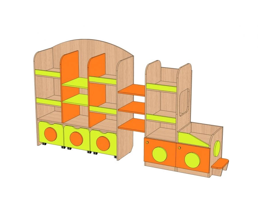 Children's Toy Wall "Train" SI-P1