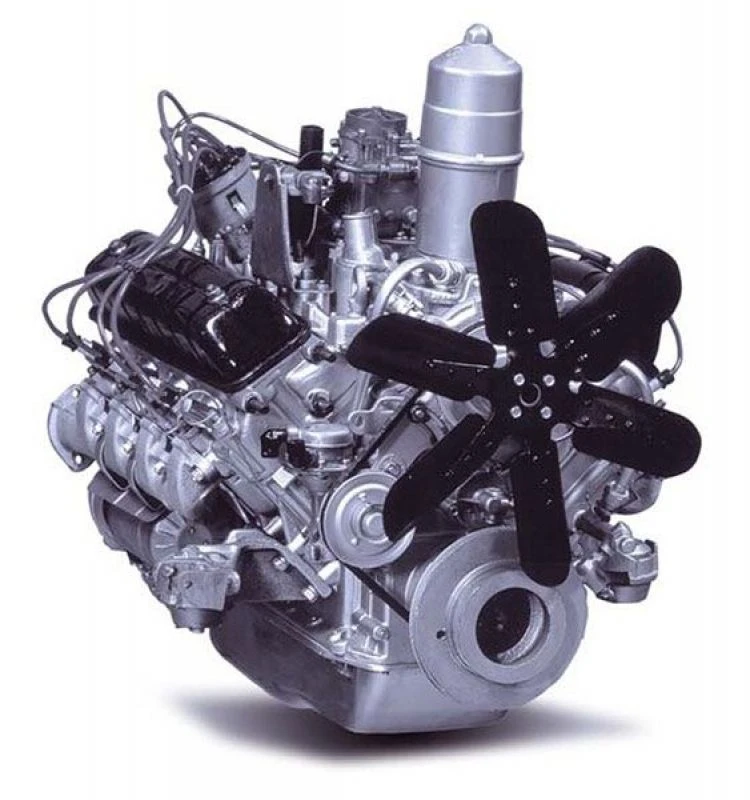 Eight-Cylinder Gasoline Carburetor Engine for PAZ Buses 52342.1000400-02