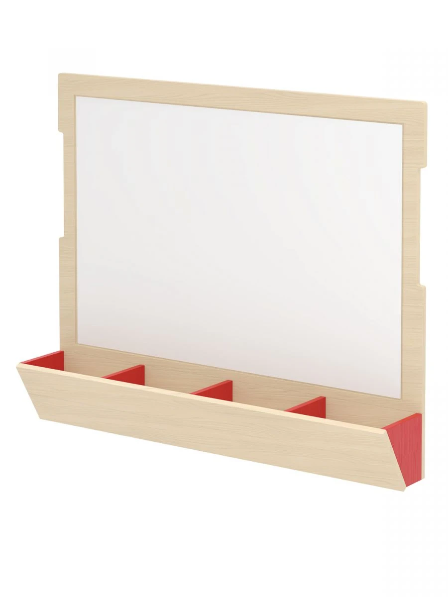 Compact Wall-Mounted Magnetic Whiteboard Panel