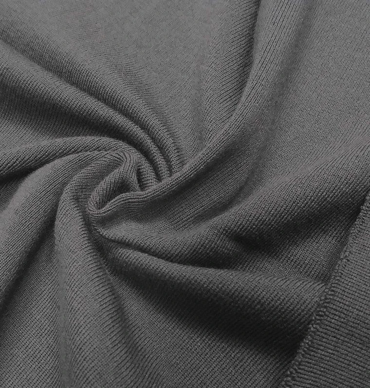 Mixed Knit Fabric with PU Threads for Clothing Manufacturing