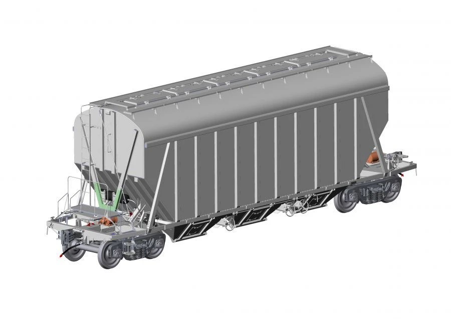 Mineral Fertilizer Hopper Car Model 19-1299