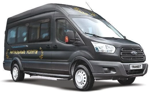 Special Vehicle for Transporting Corpses, Type 2327, Modification 23273T on Ford Transit FDD