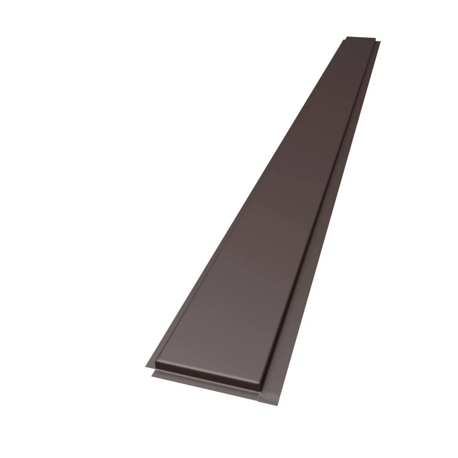 Yar Panel X Linear Metal Panel - Medium (190 x 2470 mm) Brown 0.45 mm