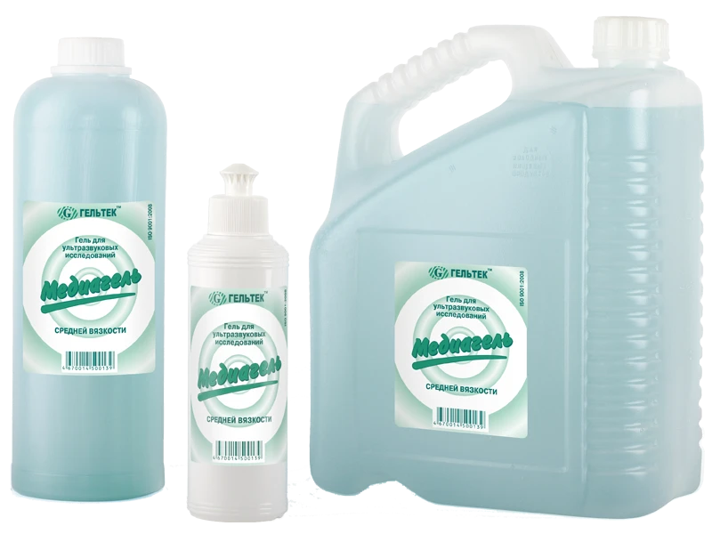 Medium Viscosity Ultrasound Gel for Diagnostics and Therapy "Mediagel