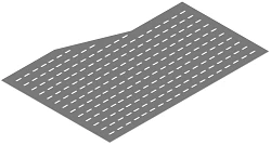 Cable Protection Base DKZ 000x00 N for Left Cable Run