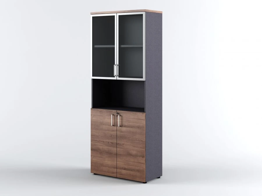 Freedom Wide Combined Cabinet with Niche and Glass, Art. FШНС 01