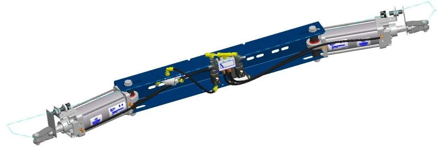 Pneumatic Door Actuator for Vehicles 40N3R63/116T1B145