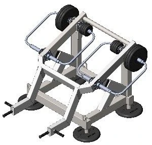 Back and Leg Strength Trainer AKS 420