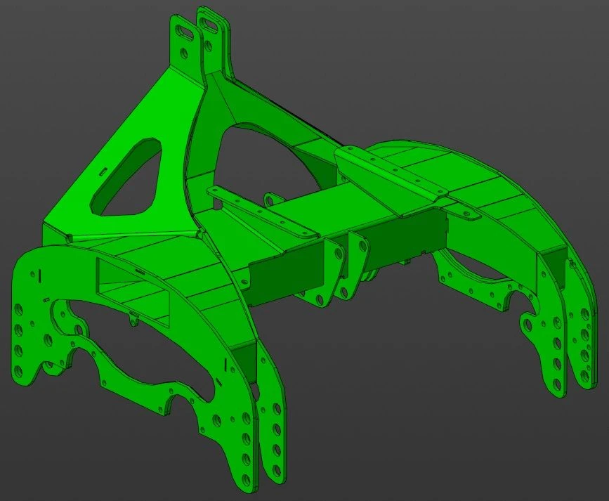 Eco Main Framework for Structural Support