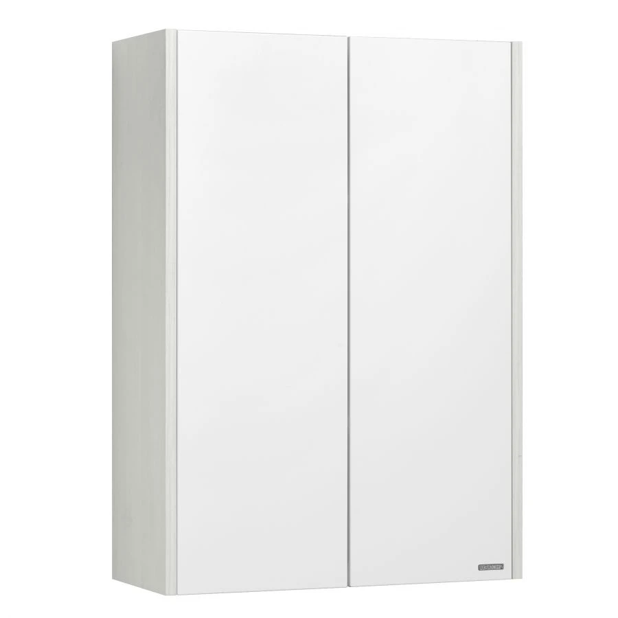 York Two-Door Wall Cabinet in White, Bleached Wood Model A171303YOAY01