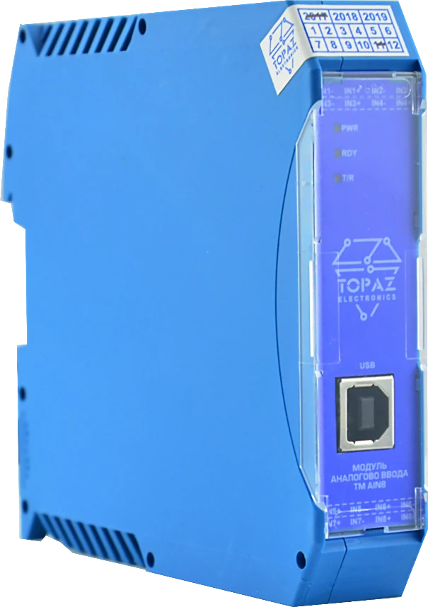 TOPAZ Analog Input Modules AIN ITDS for Signal Measurement