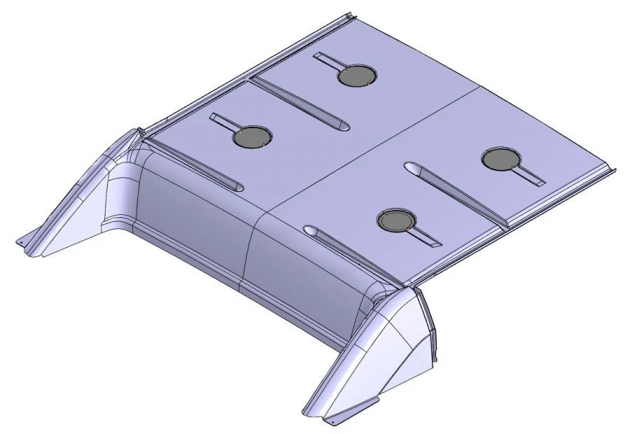 GBO Cover Made of Polyester Fiberglass - Model K3002 SB