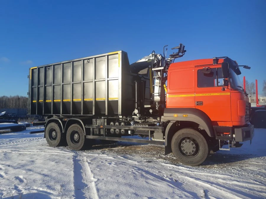 Автомобиль металловоз с КМУ 637706 на шасси Урал С35510