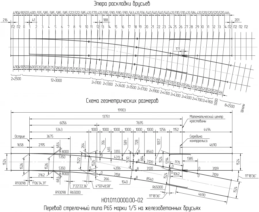 R65 Type Switch Translation Model 1/5 Project N01.011.0000.00-02