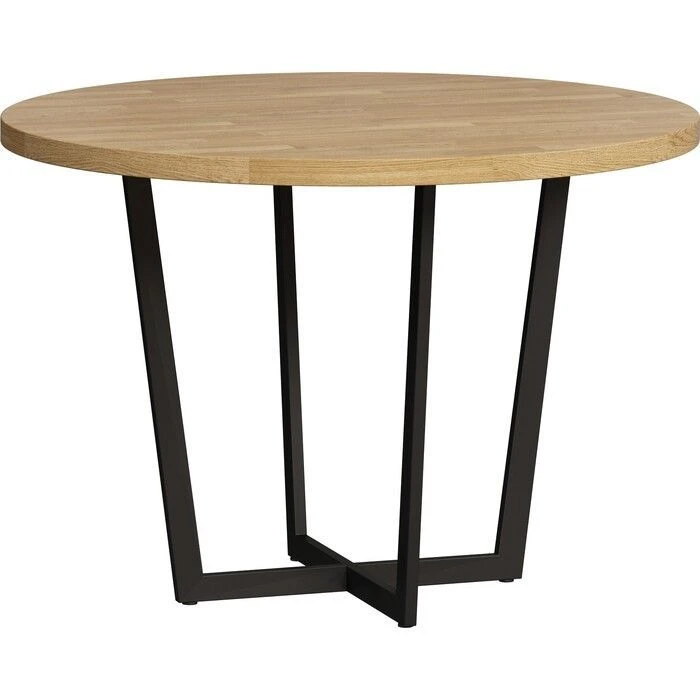 Round Dining Table with MDF Top