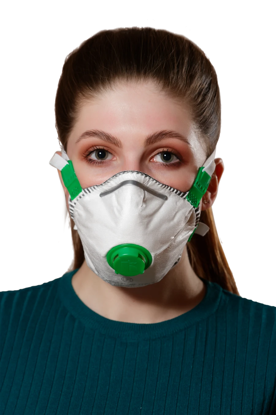 Filtering Half Mask Respirator with Aerosol Protection "SPIRO-312AV" FFP2 R D