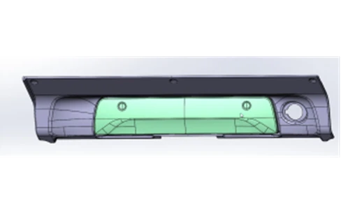 Front Door Trim for Vehicles, Model 5299-401P-5702030