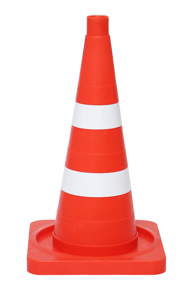 510mm Signal Cone with 2 White Matte Stripes (50/80mm) - KS-2.4