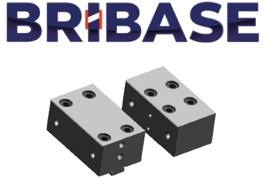 BriBase Straight Jaw Set BB.VS.160.21.040 for Vices