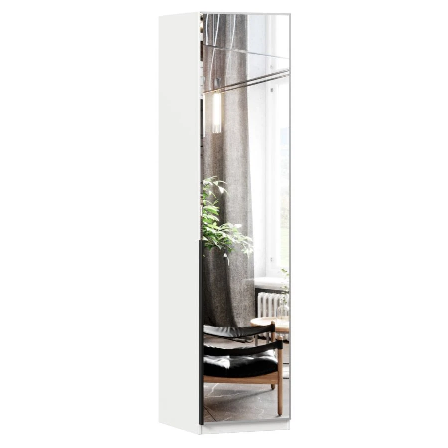 Nord LD.677002.000 White Facade Door with Mirror