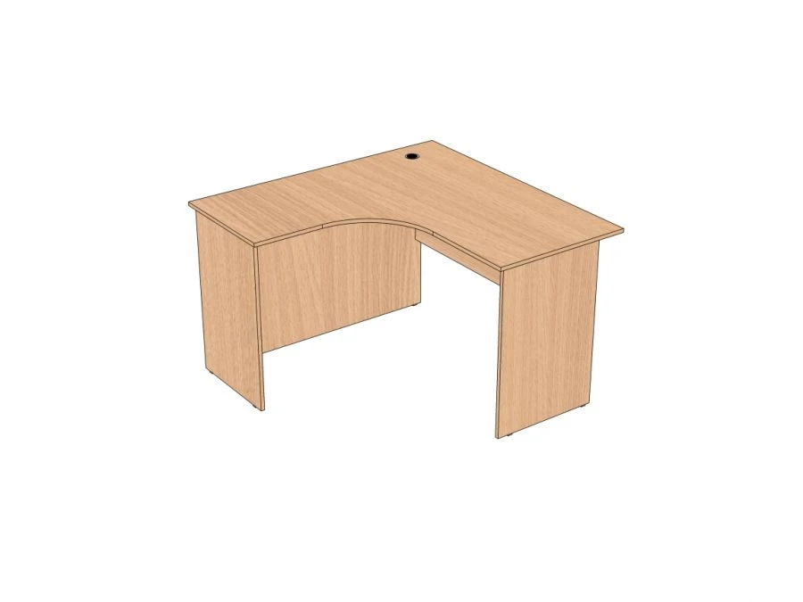 Ergonomic Corner Desk 1204/504*1204/604*740 mm ASU-12