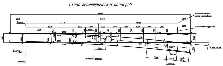 R65 Type 1/9 Switch Assembly for Metro Tracks